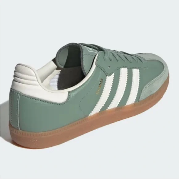 adidas Samba OG Silver Green Gum - Picture 3 of 10
